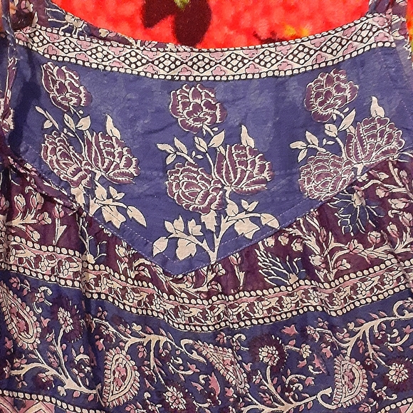 Vintage Hippy Bohemian Cami tops / Tanks ..All 3 . - Picture 5 of 5